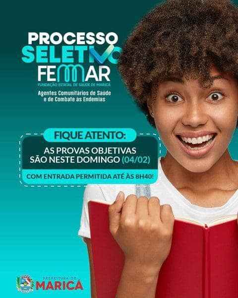 Candidatos do processo seletivo da Femar realizam as provas objetivas neste domingo (04/02)